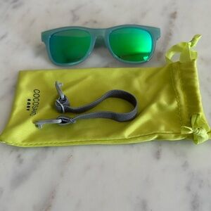 Cocosand baby sunglasses, blue/green